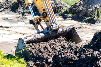 Professional fill dirt delivery in Waynesville North Carolina Blue Ridge Mountains